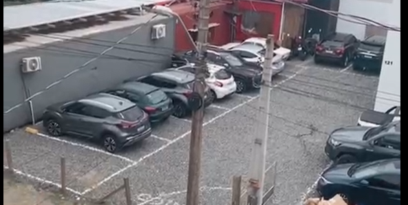 Estacionamento Privativo - Pousada Casa do Luiggi
